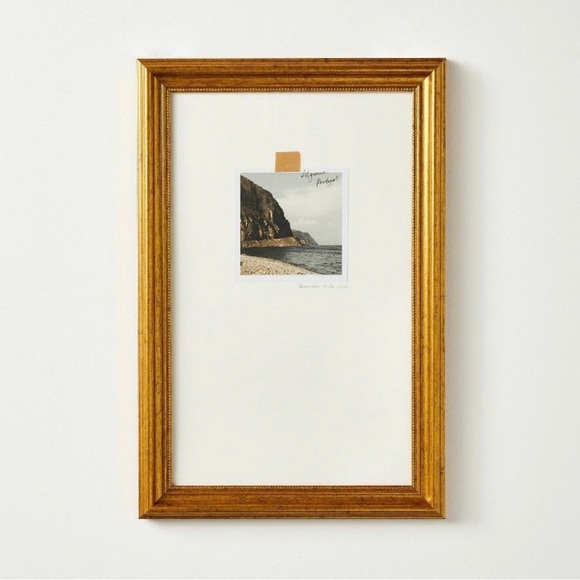 Threshold | Art | 2x18 Travel Photo Gold Framed Wall Art Threshold ...